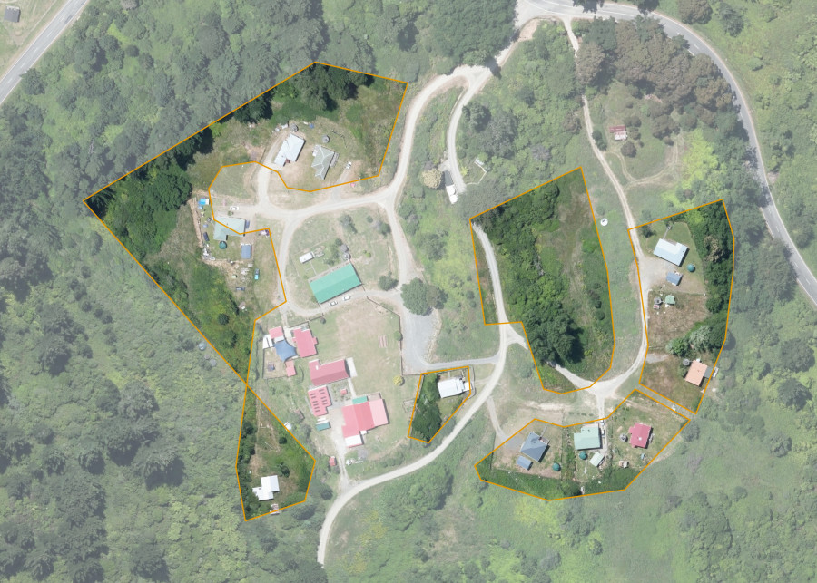 Land lot for Te Kopani 14,15,16,17,18 & 24 (Waimako Marae)